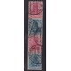 ALEMANIA 1921 ESTAMPILLAS SE-TENANT ZUSAMMENDRUCKE USADAS QUE SON MUCHO MAS RARAS MI S22 RARA 150 EUROS +